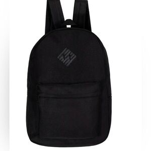 Black Backpack with a Padded Back